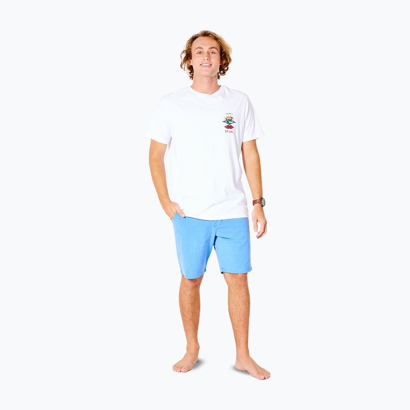 Herren Rip Curl Boardwalk Reggie blau schwimmen Shorts CWANH9 2