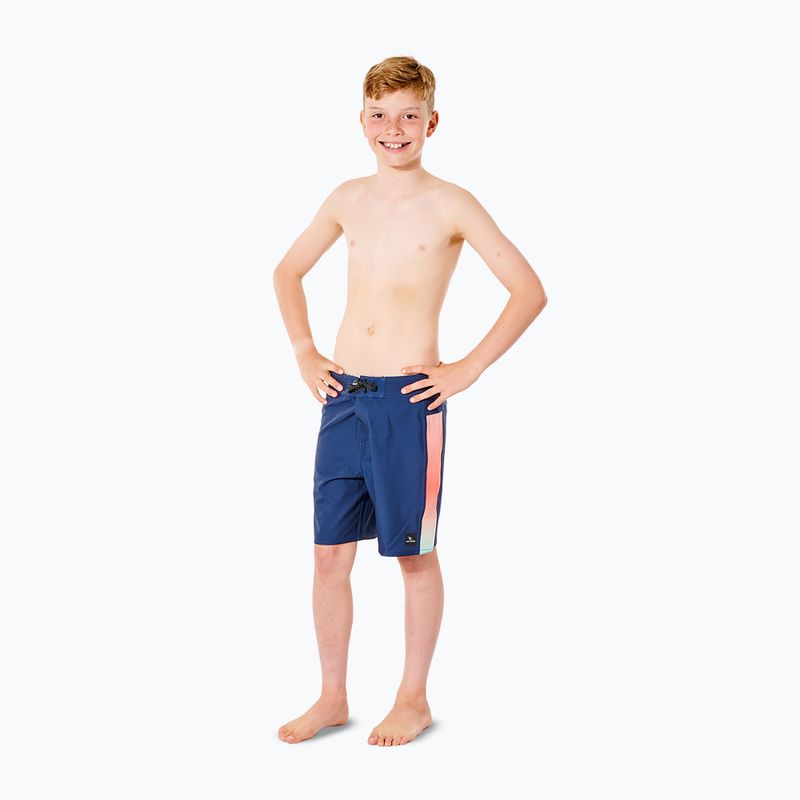 Rip Curl Mirage Mick Fanning Kinder schwimmen Shorts navy blau KBORX9 2