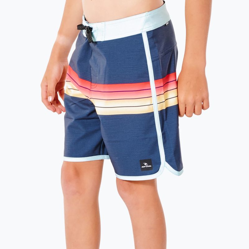 Rip Curl Mirage Surf Revival Kinder-Badeshorts navy blau KBOTD9