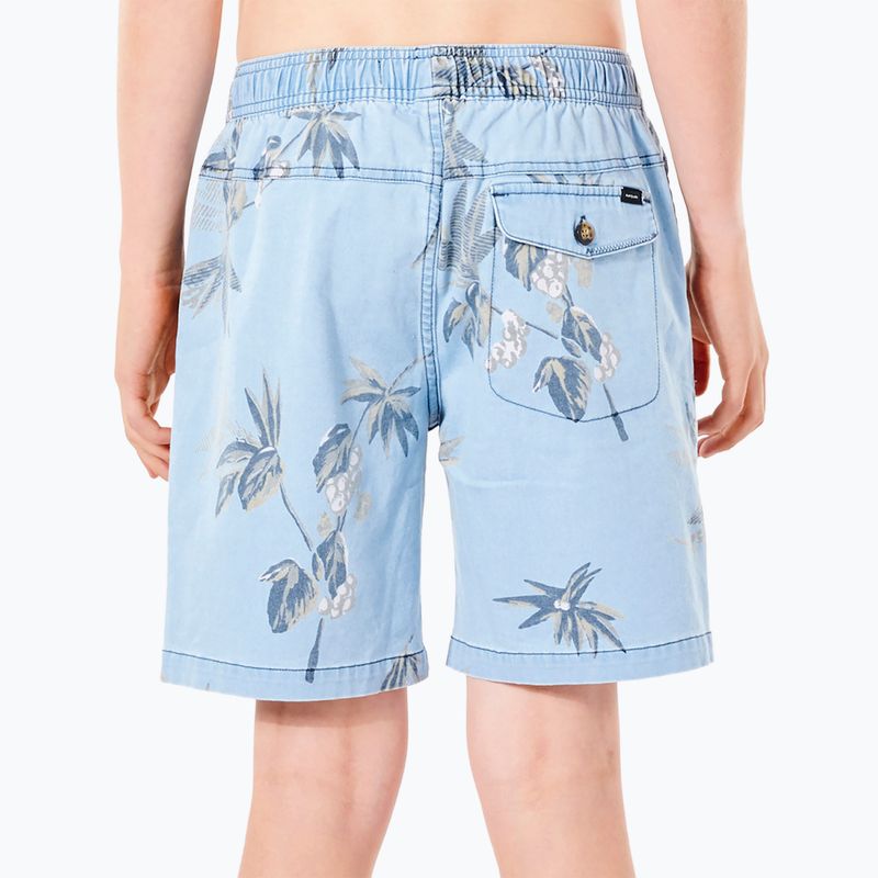 Rip Curl Orb Volley 1080 hellblau Kinder-Badeshorts KWAOH9 3