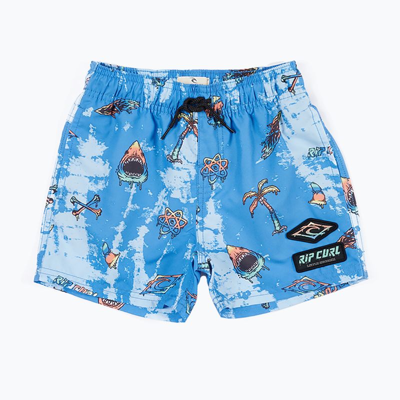 Rip Curl Little Savages Volley-Boy Kinder schwimmen Shorts 8000 blau OBOEM9