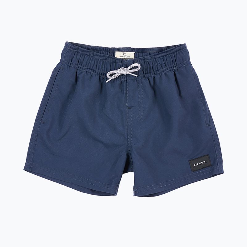 Rip Curl Offset Volley Kinder-Badeshorts navy blau OBOLQ4