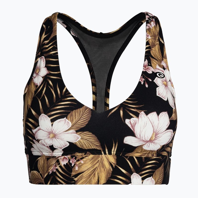 Women's Rip Curl Playabella Sport Crop Trainingstop schwarz GTEOA9