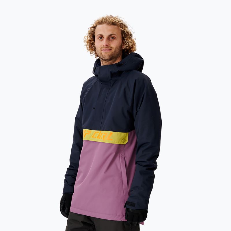 Snowboardjacke Herren Rip Curl Primative dunkelblau-violett MOU 49 2