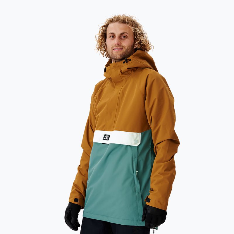 Snowboardjacke Herren Rip Curl Primative braun-grün MOU 146 2