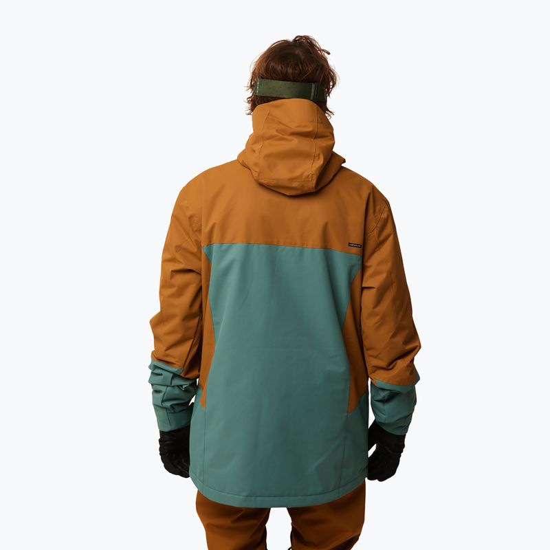 Snowboardjacke Herren Rip Curl Pinnacle grün-braun 4MOU 146 3