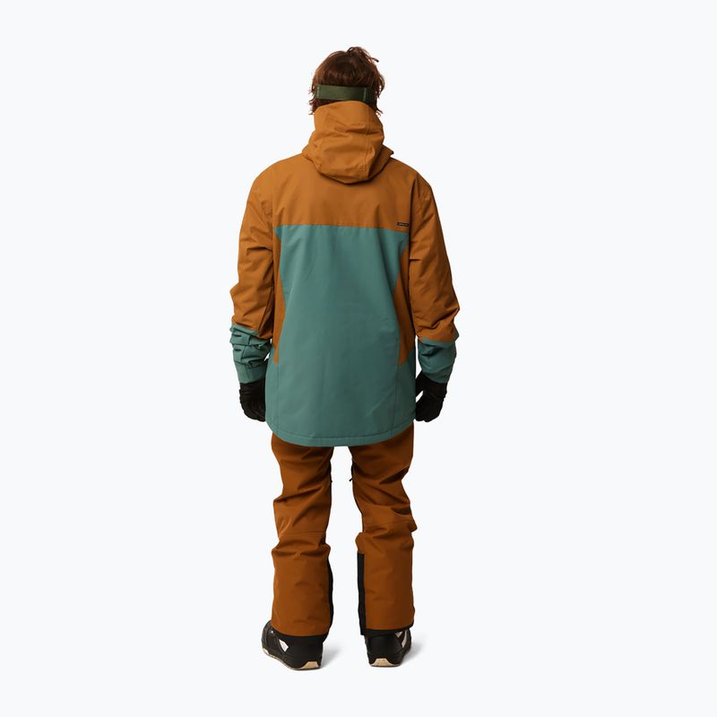 Snowboardjacke Herren Rip Curl Pinnacle grün-braun 4MOU 146 6