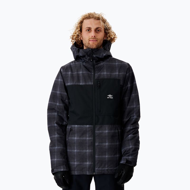 Snowboardjacke Herren Rip Curl Notch Up schwarz 5MOU 9