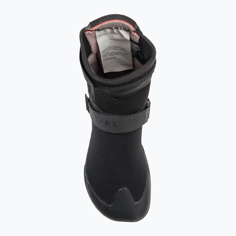 Herren Rip Curl Flashbomb 5mm Runde Zehe Neoprenstiefel schwarz 6