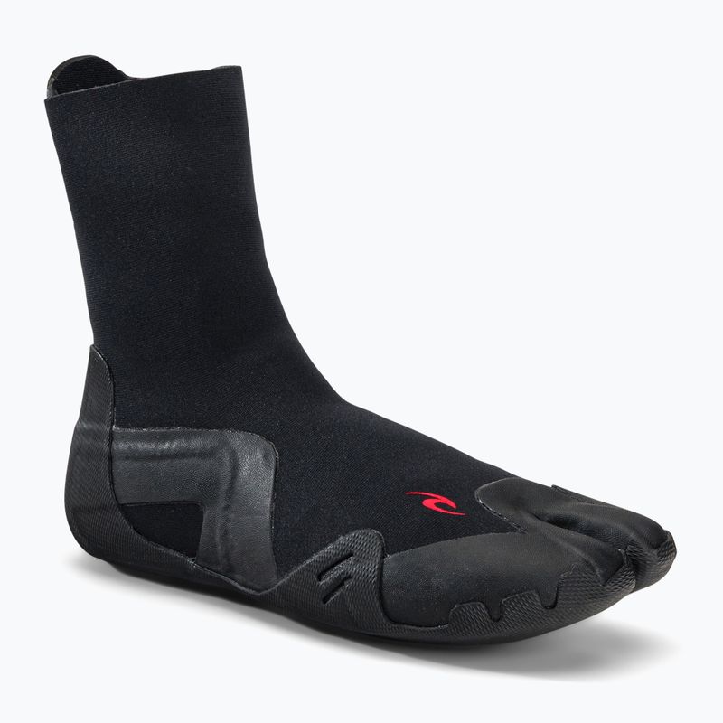 Neoprenschuhe Rip Curl Omega 3 mm S/Toe Zip 9 schwarz WBOYAM