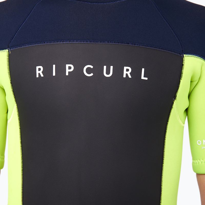 Neoprenanzug Kinder Rip Curl Omega B/Zip Spring 49 blau-dunkelblau 113BSP 3