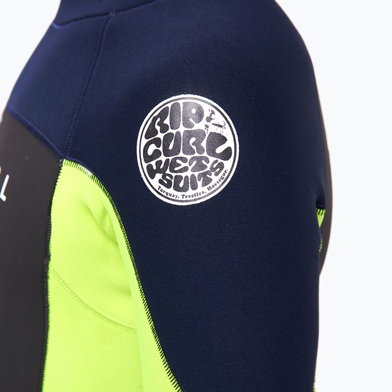 Neoprenanzug Kinder Rip Curl Omega B/Zip Spring 49 blau-dunkelblau 113BSP 4