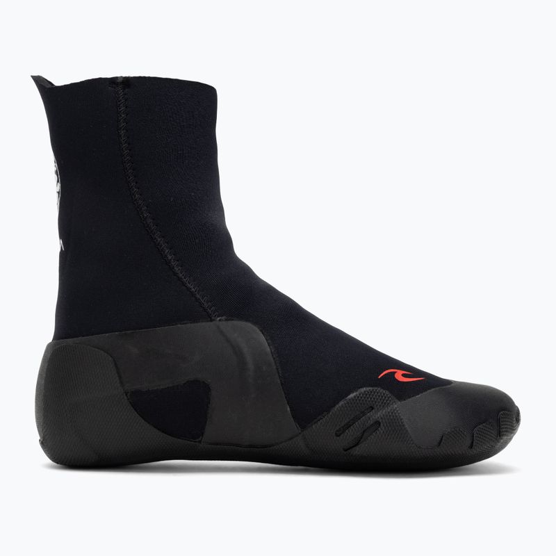 Neoprenschuhe Rip Curl Omega 3mm Round Toe With Zip black 2