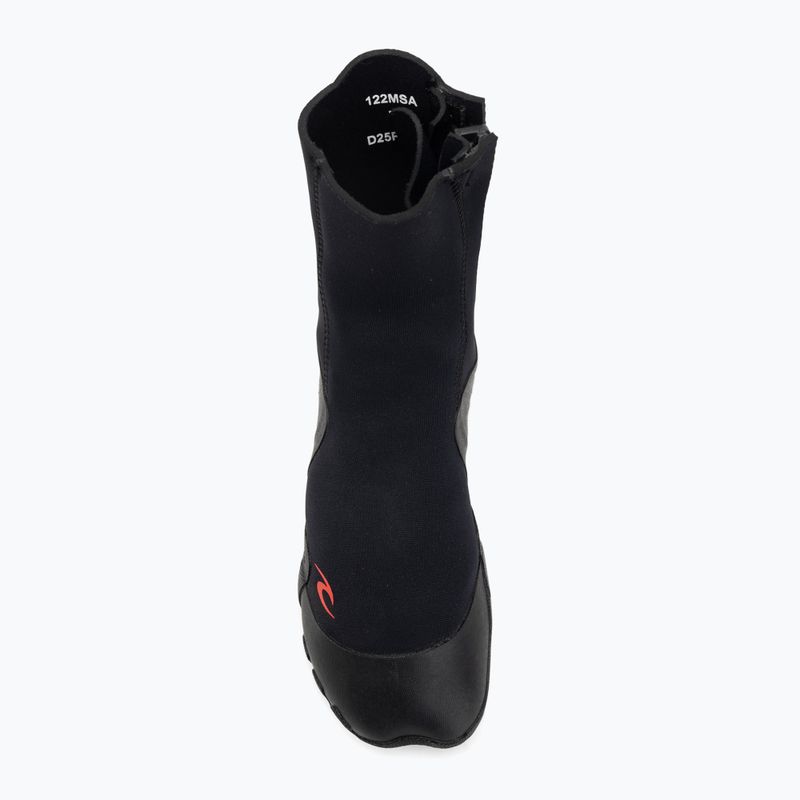 Neoprenschuhe Rip Curl Omega 3mm Round Toe With Zip black 5