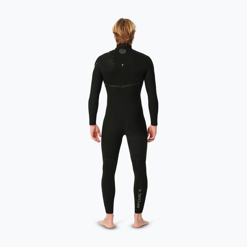 Men's Rip Curl E-Bomb 3/2 mm Zip Free Sub schwarz Swim Schaum 2