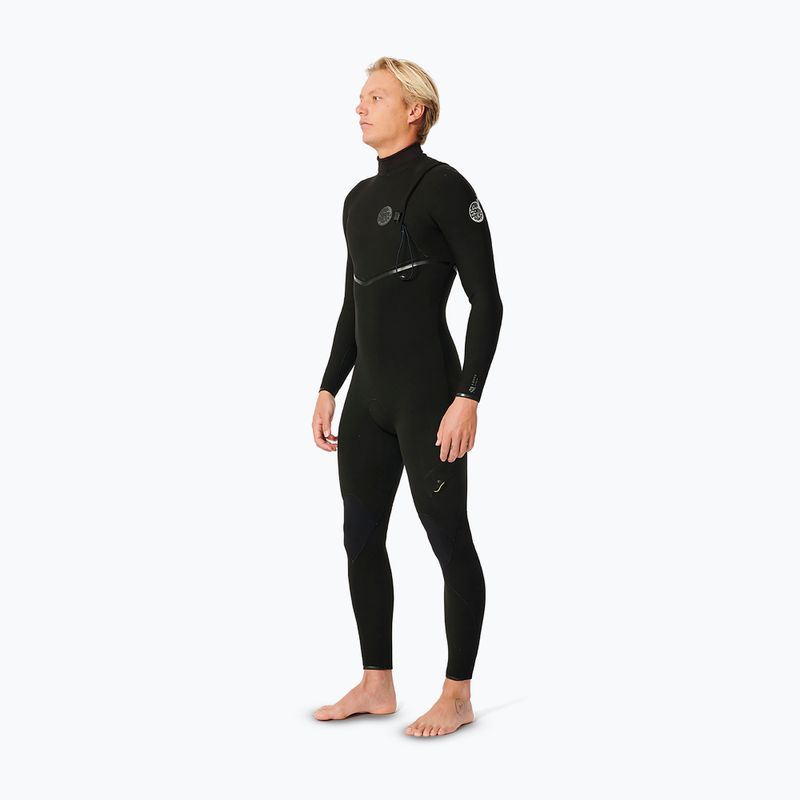 Men's Rip Curl E-Bomb 3/2 mm Zip Free Sub schwarz Swim Schaum 3