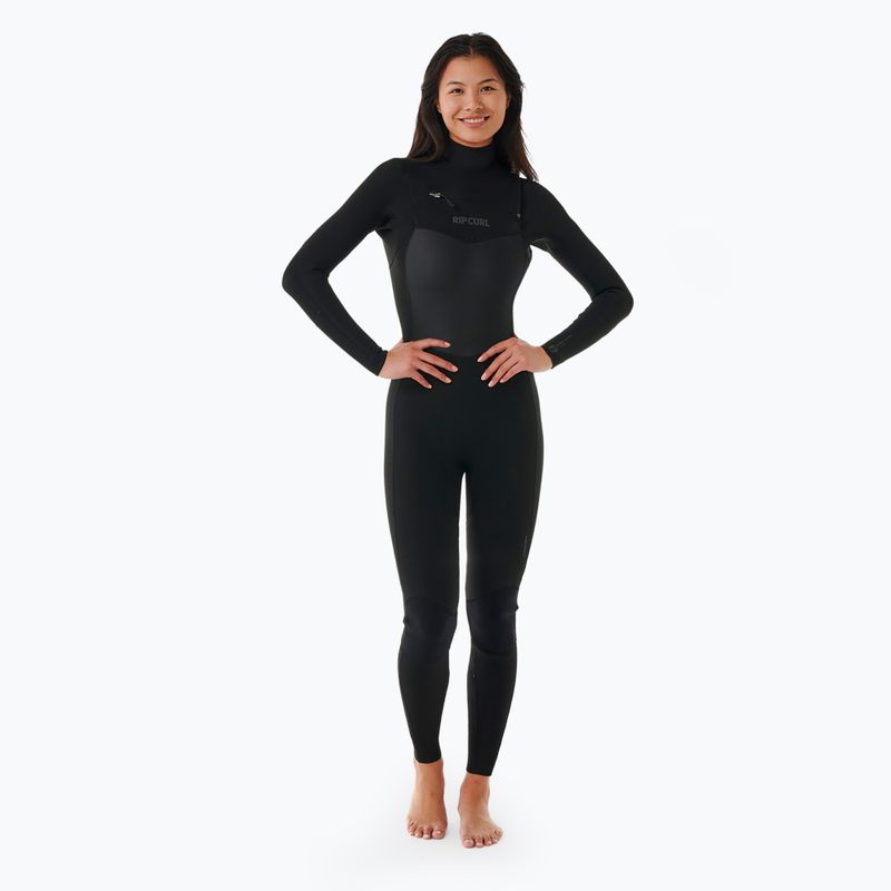 Schaumstoff für das Schwimmen Damen Rip Curl Dawn Patrol CZ 3/2 mm GB black 4