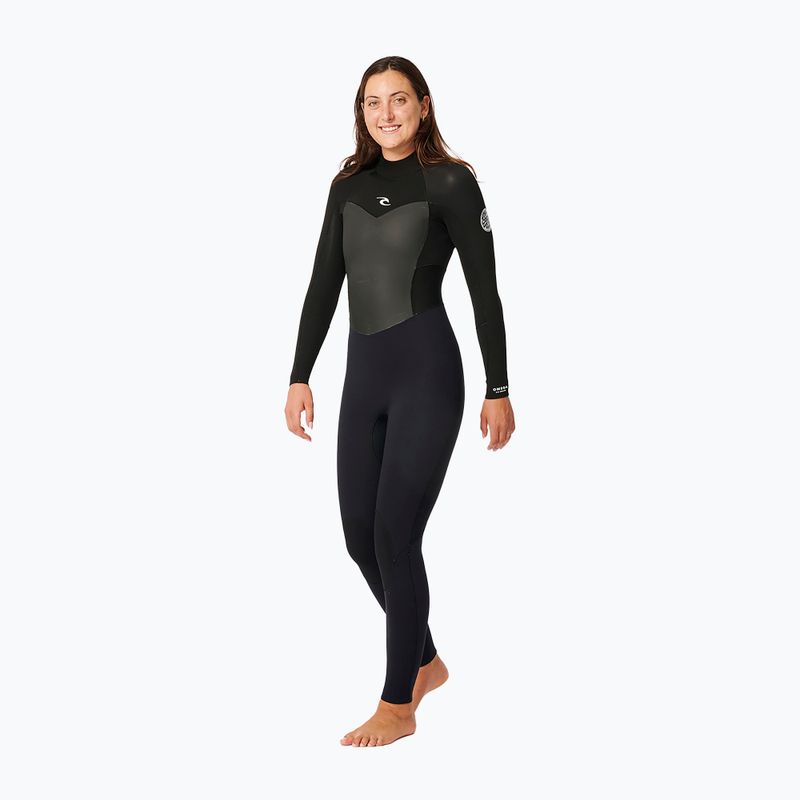 Rip Curl Omega 4/3 mm GB Steamer Damen Neoprenanzug schwarz 156WFS90 2
