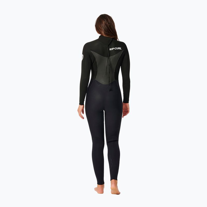 Rip Curl Omega 4/3 mm GB Steamer Damen Neoprenanzug schwarz 156WFS90 3
