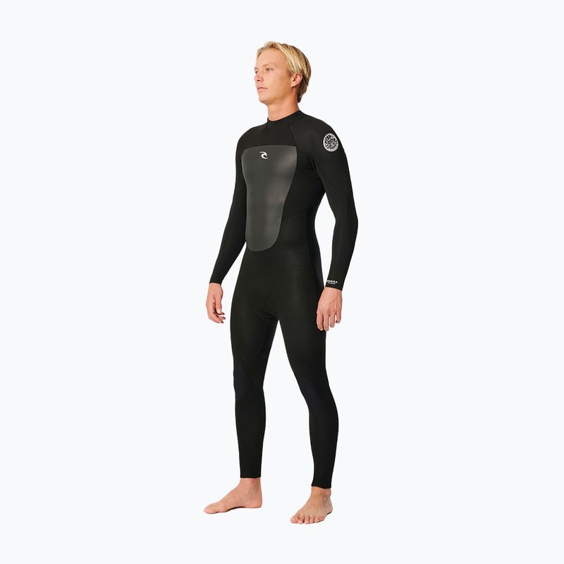 Rip Curl Omega 4/3 mm GB BZ Steamer schwarz Herren Neoprenanzug 2