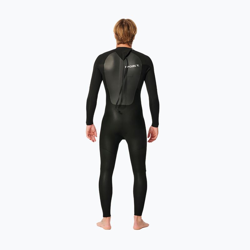 Rip Curl Omega 4/3 mm GB BZ Steamer schwarz Herren Neoprenanzug 3