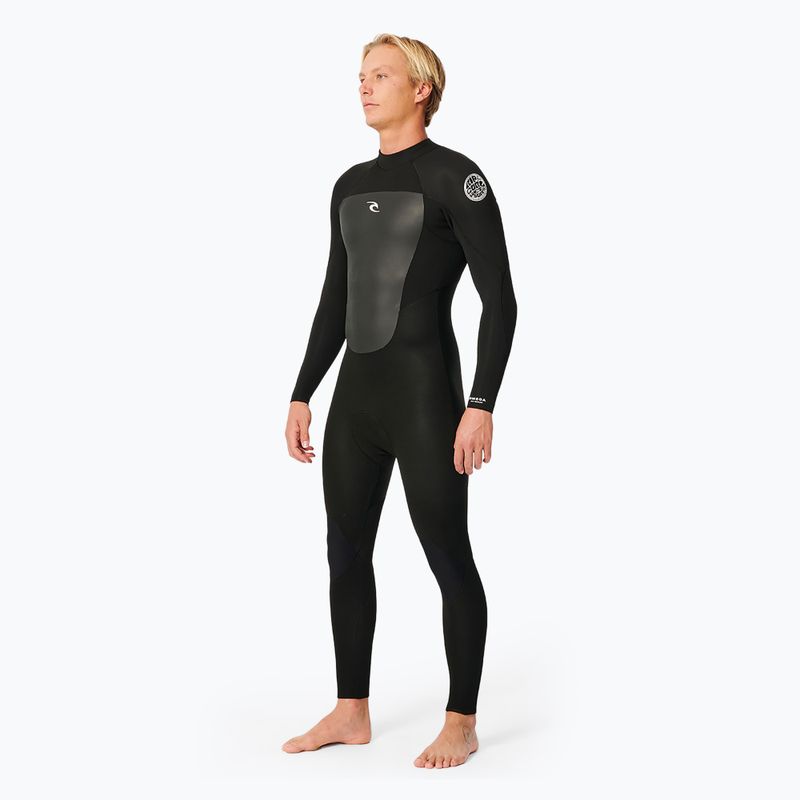 Schaumstoff für das Schwimmen Herren Rip Curl Omega 3/2 mm Gb Bz Steamer black 2
