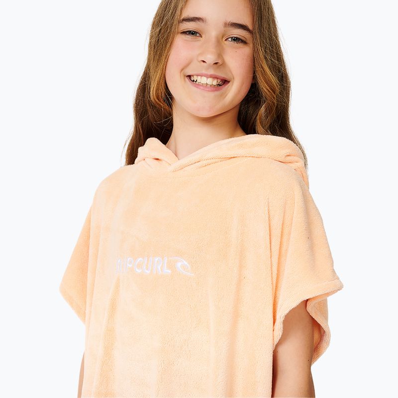 Poncho Damen Rip Curl Classic Surf Hooded peach