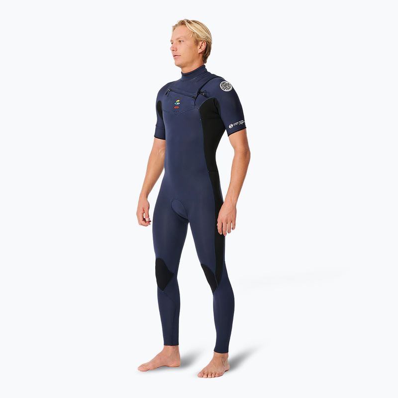Rip Curl Dawn Patrol Performance 2/2 mm Chest Zip dark navy Herrenschwimmen Schaum 3