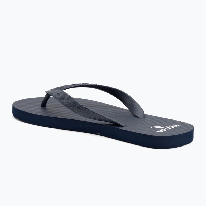 Herren Rip Curl Brand Logo Bloom Flip Flops navy 3