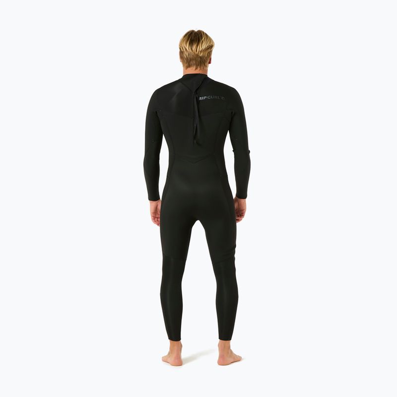 Herren Schwimm-Neoprenanzug Rip Curl Dawn Patrol 4/3mm Back Zip black 2
