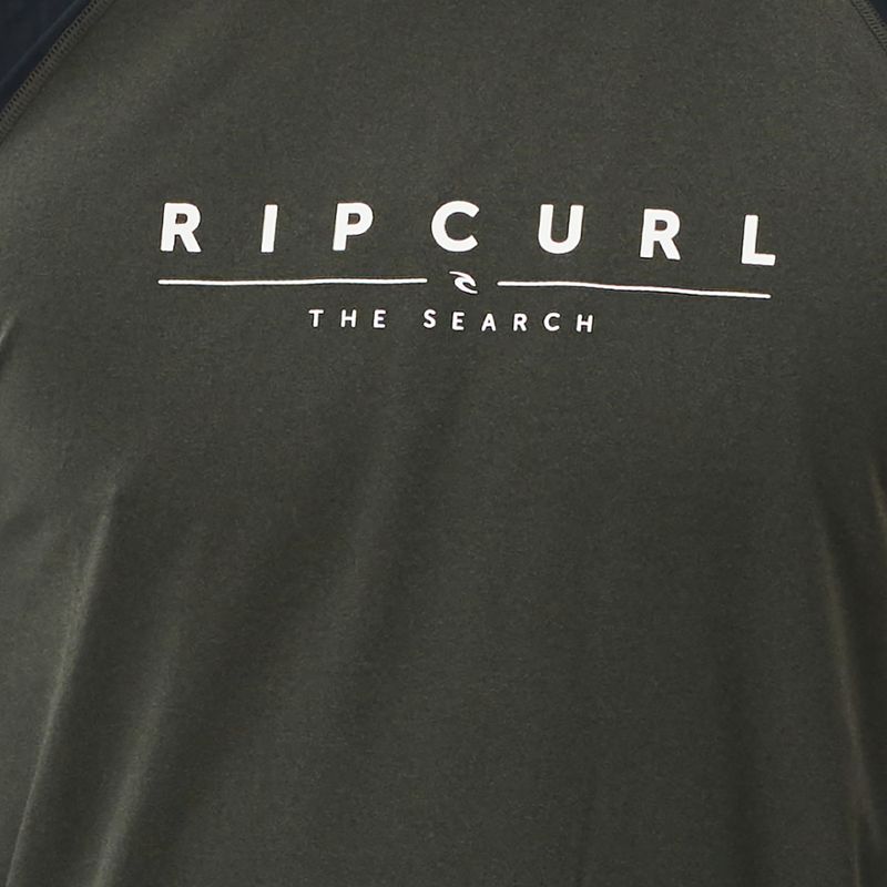 Badeshirt Herren Rip Curl Shockwaves 3442 grau 12MMRV 3