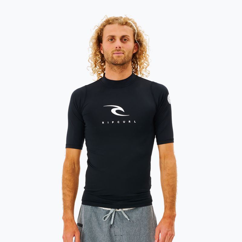 Badeshirt Herren Rip Curl Corps 9 schwarz 12JMRV