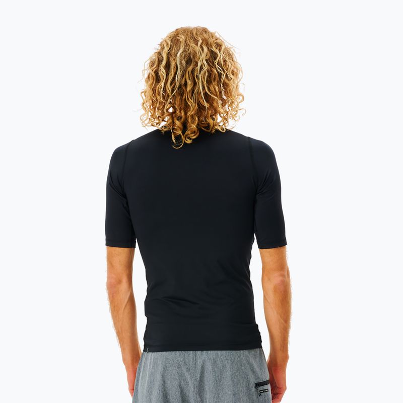 Badeshirt Herren Rip Curl Corps 9 schwarz 12JMRV 2