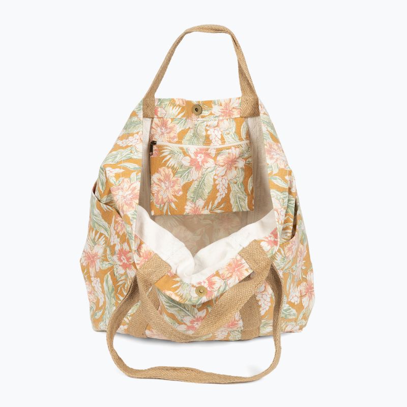 Damen Strandtasche Rip Curl Organic 29L Beach Tote 146 Gold 3WSB 5
