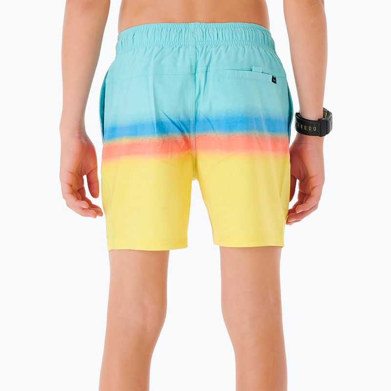 Kinder Shorts Rip Curl Surf Revival Volley 46 blau-gelb 27BBO 3