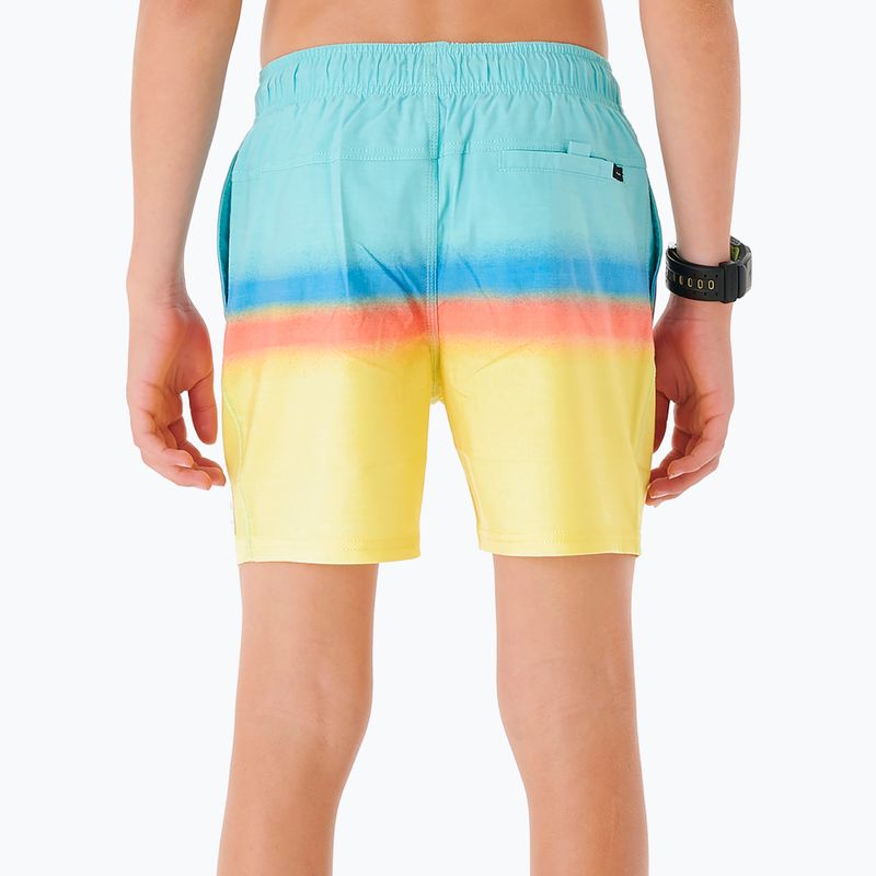 Kinder Shorts Rip Curl Surf Revival Volley 46 blau-gelb 27BBO 2