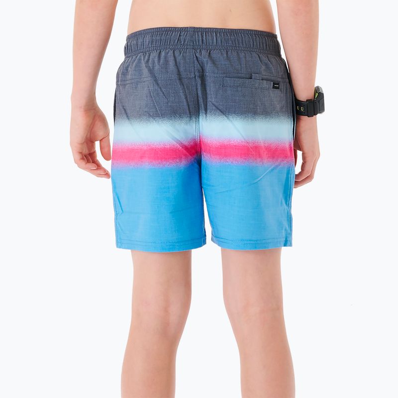 Kinder Shorts Rip Curl Surf Revival Volley 9 blau-grau 27BBO 3