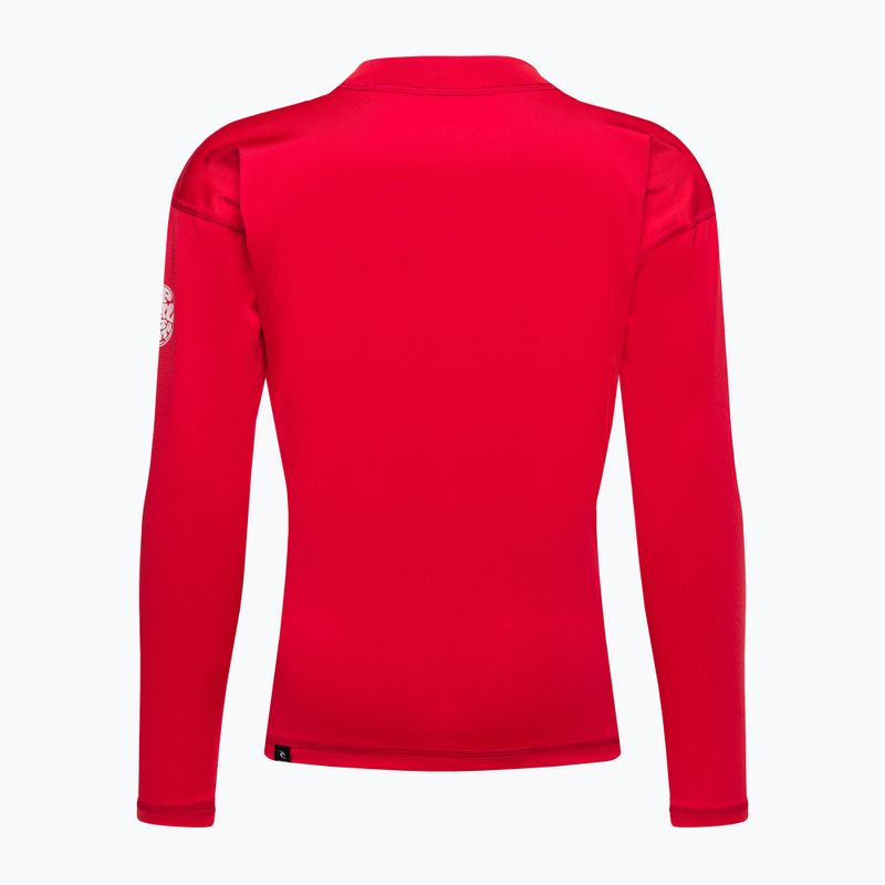 Badeshirt Kinder Rip Curl Corps Rash Vest 4 rot 11MBRV 2