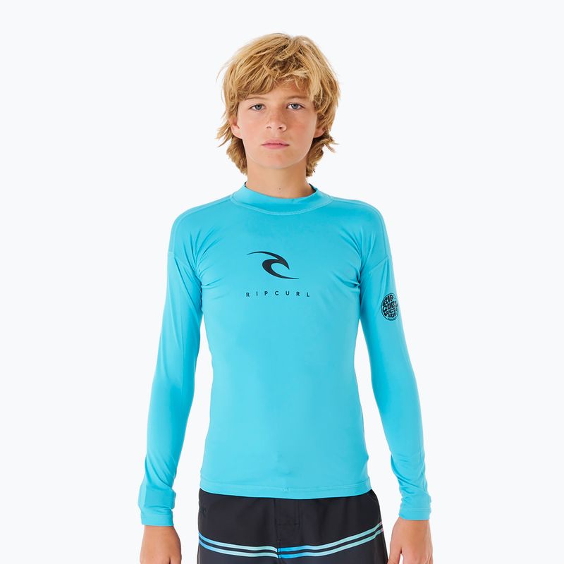 Badeshirt Kinder Rip Curl Corps Rash Vest 7 blau 11MBRV