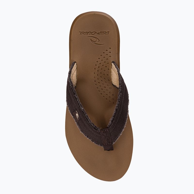 Zehntrenner Herren Rip Curl Reactor Open Toe 1153 braun 19VMOT 6