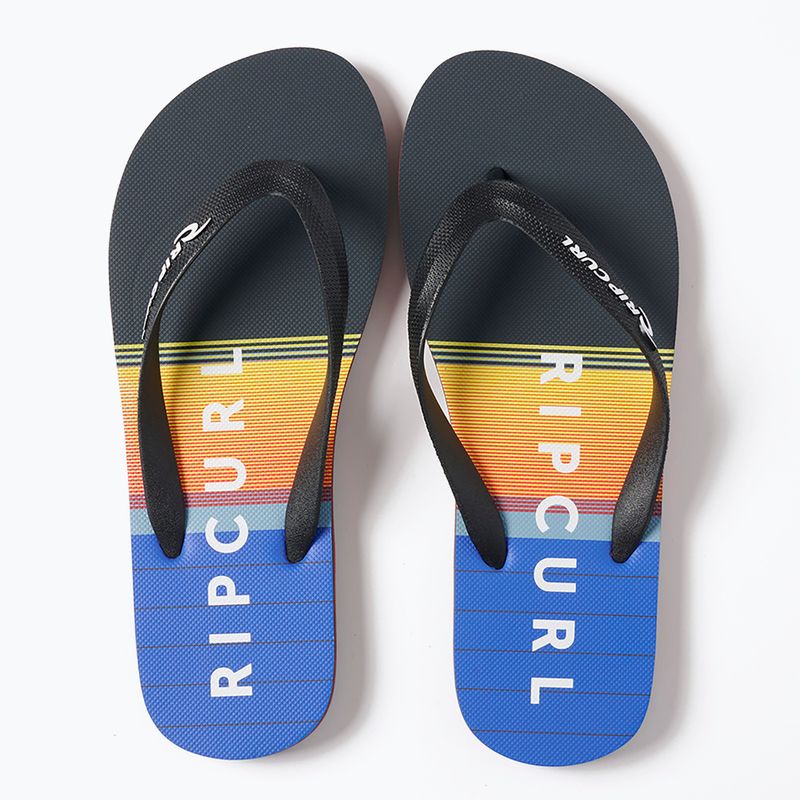 Zehntrenner Herren Rip Curl Breaker Open Toe 1163 schwarz-orange 19XMOT