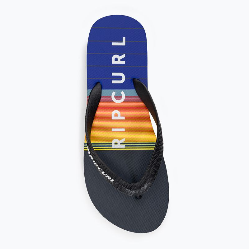 Zehntrenner Herren Rip Curl Breaker Open Toe 1163 schwarz-orange 19XMOT