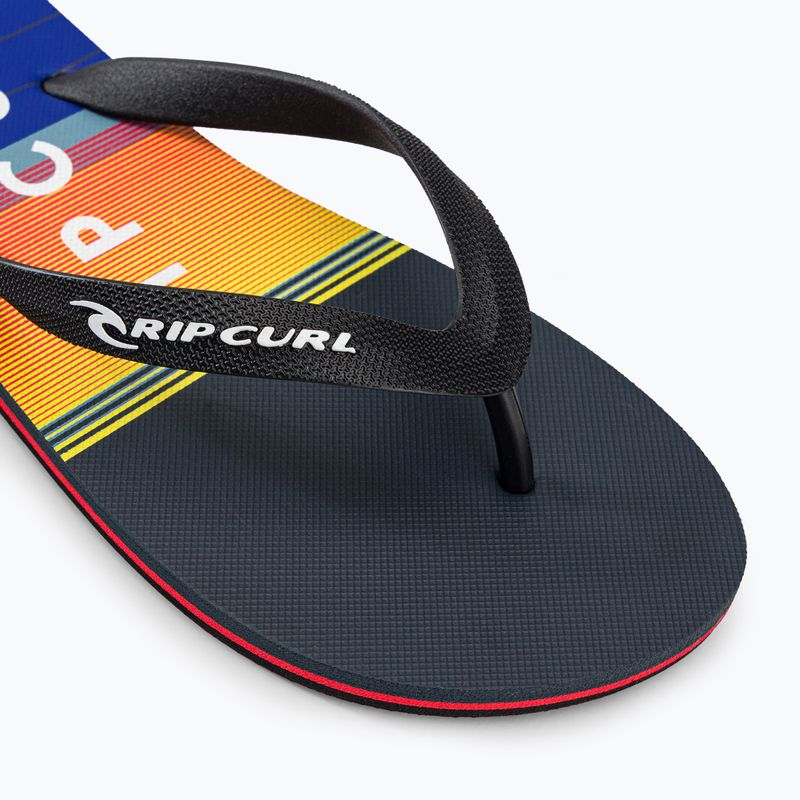 Zehntrenner Herren Rip Curl Breaker Open Toe 1163 schwarz-orange 19XMOT