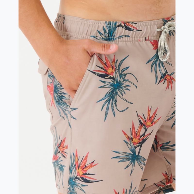 Herren Shorts Rip Curl Paradiso Volley 567 beige 3DMBO 6