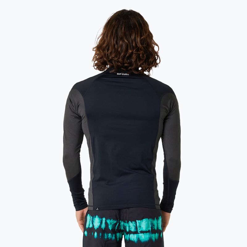 Schwimm Longsleeve  Herren Rip Curl Waves Upf Perf L/S black 4