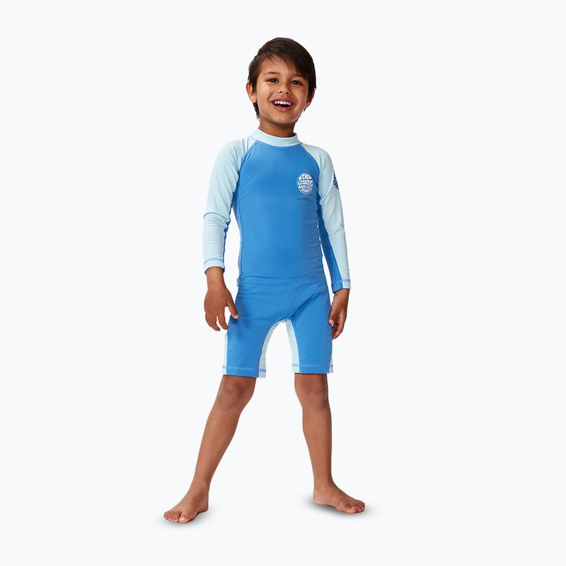 Kinder UPF 50+ Rip Curl Icons UV Brushed Anzug blau gum