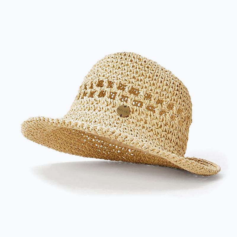 Damen Rip Curl Essentials Crochet Bucket Hut natürlich 2