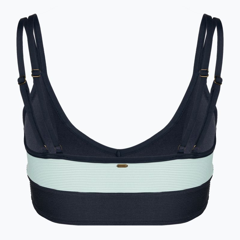 Bikini Oberteil Rip Curl Block Party Spliced Crop navy 2