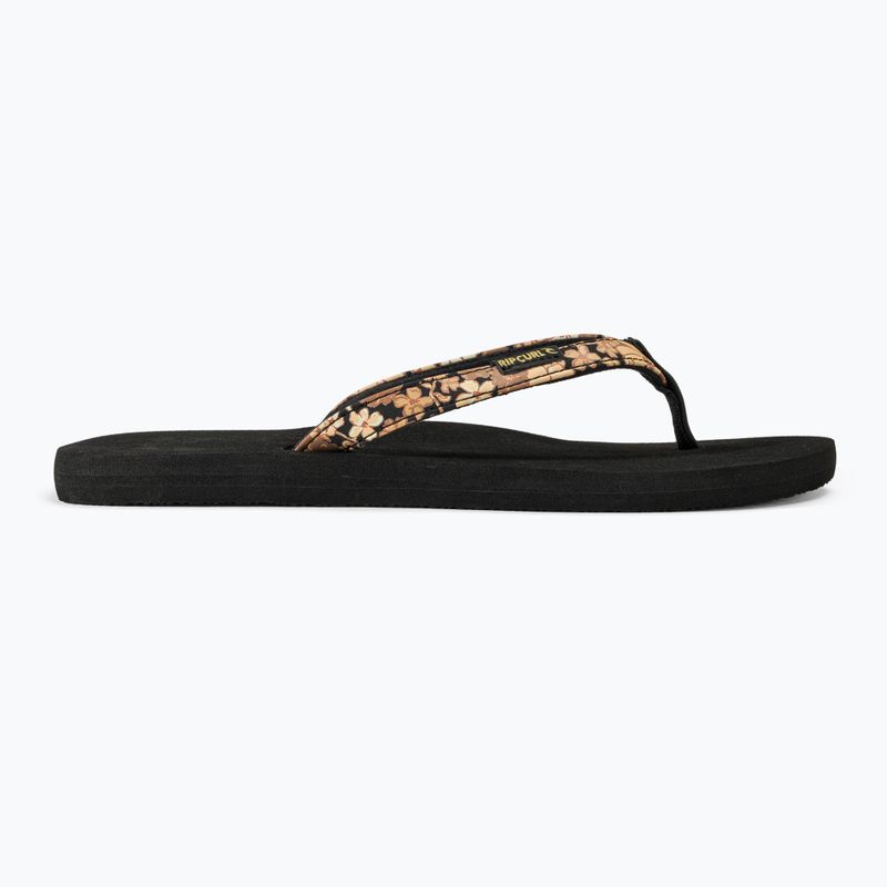 Flip-Flops Damen Rip Curl Freedom Bloom Open Toe black/brown 2