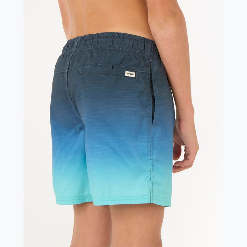 Rip Curl Fade Volley Kinder schwimmen Shorts Vintage navy 7